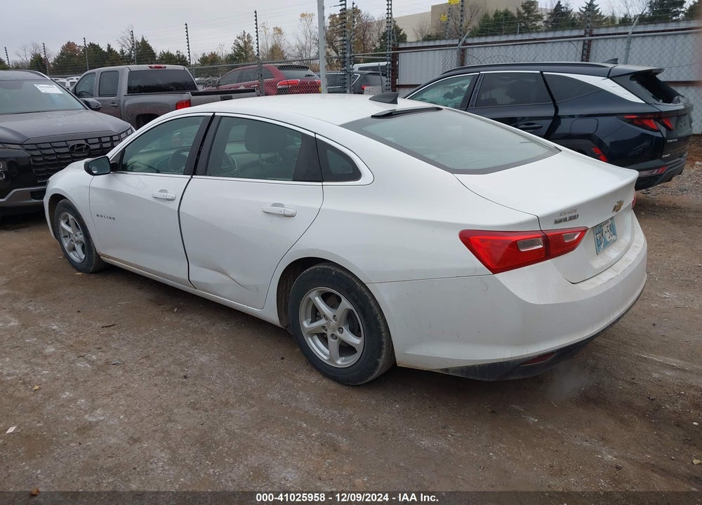 2017 CHEVROLET MALIBU LS VIN: 1G1ZB5ST9HF125800