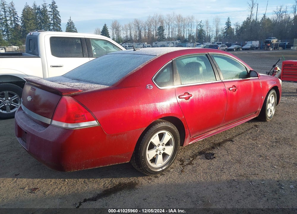 2009 CHEVROLET IMPALA LT VIN: 2G1WT57N191126829