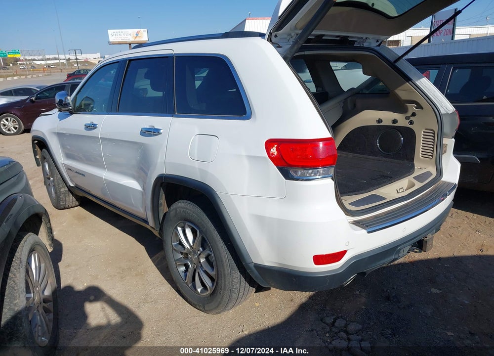 2014 JEEP GRAND CHEROKEE LIMITED VIN: 1C4RJFBG5EC258747