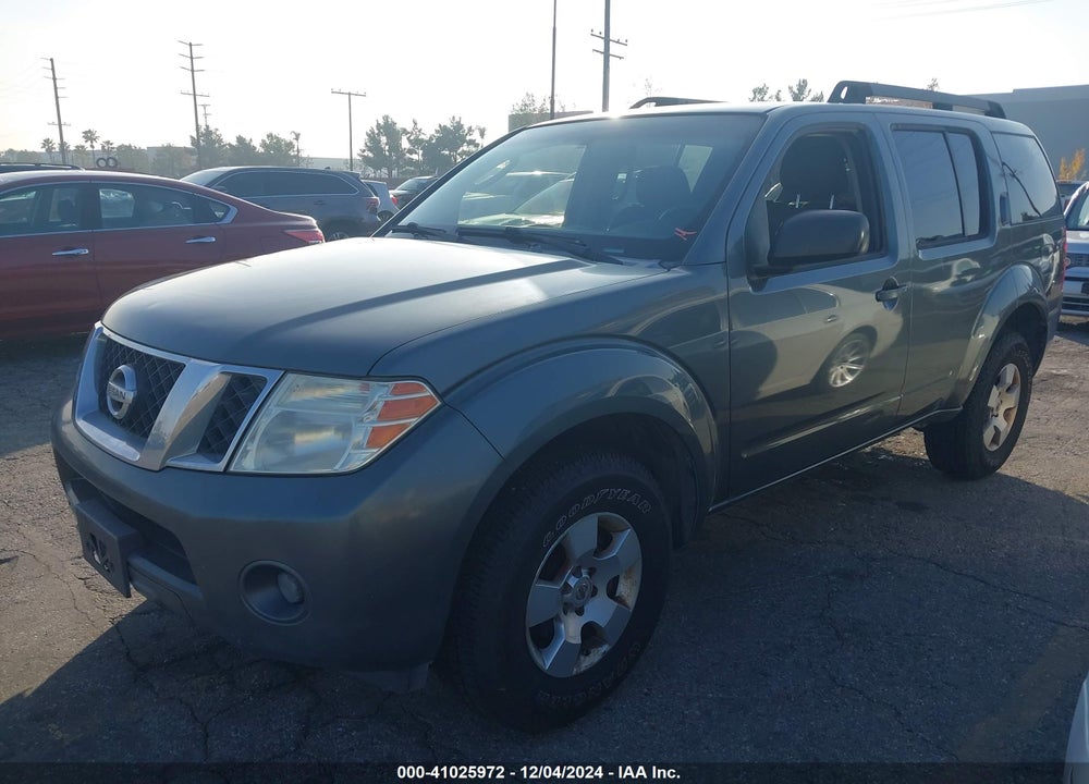 2009 NISSAN PATHFINDER S VIN: 5N1AR18U49C614435