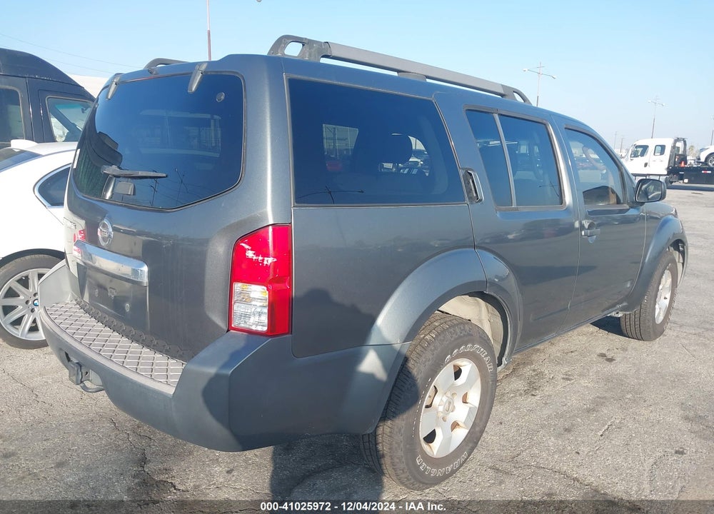 2009 NISSAN PATHFINDER S VIN: 5N1AR18U49C614435
