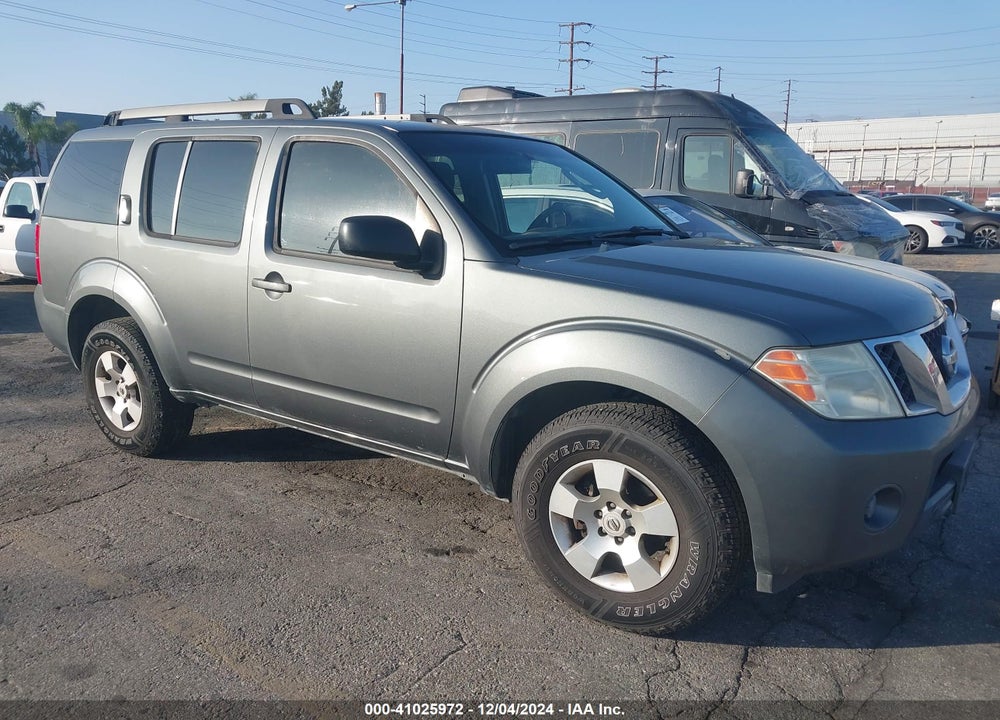 2009 NISSAN PATHFINDER S VIN: 5N1AR18U49C614435