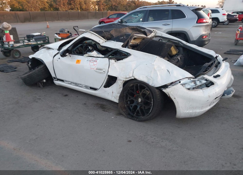 2008 PORSCHE CAYMAN S VIN: WP0AB298X8U781911
