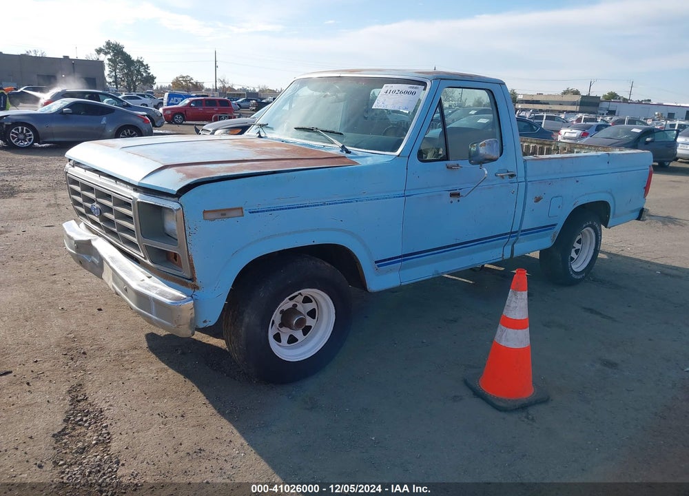 1983 FORD F100 VIN: 1FTCF10Y9DRA09773