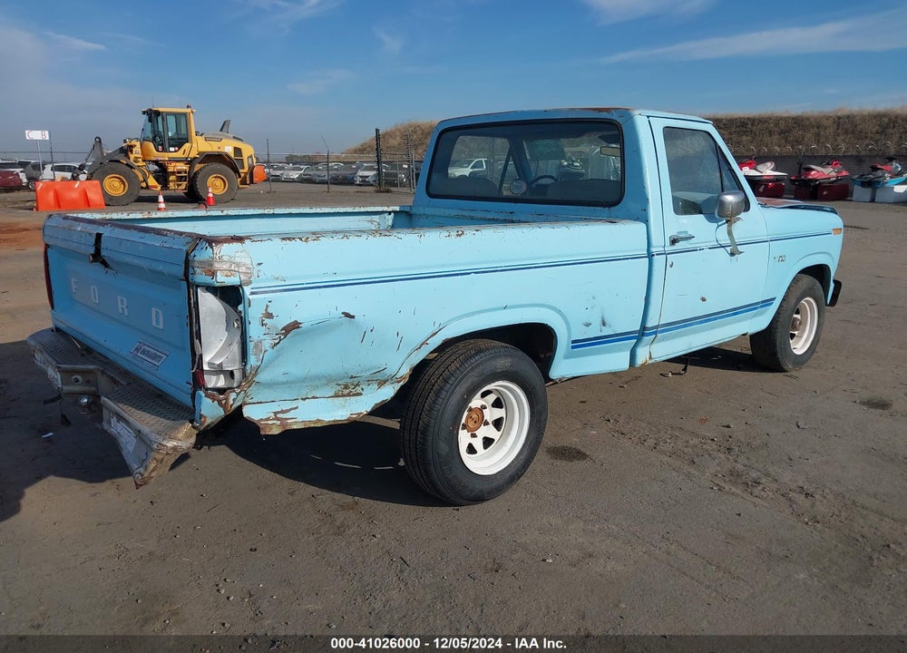 1983 FORD F100 VIN: 1FTCF10Y9DRA09773