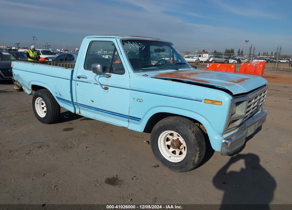 1983 FORD F100 VIN: 1FTCF10Y9DRA09773