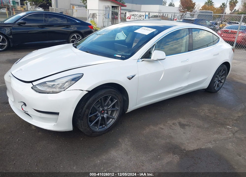 2019 TESLA MODEL 3 LONG RANGE/MID RANGE/STANDARD RANGE/STANDARD RANGE PLUS VIN: 5YJ3E1EA8KF401595