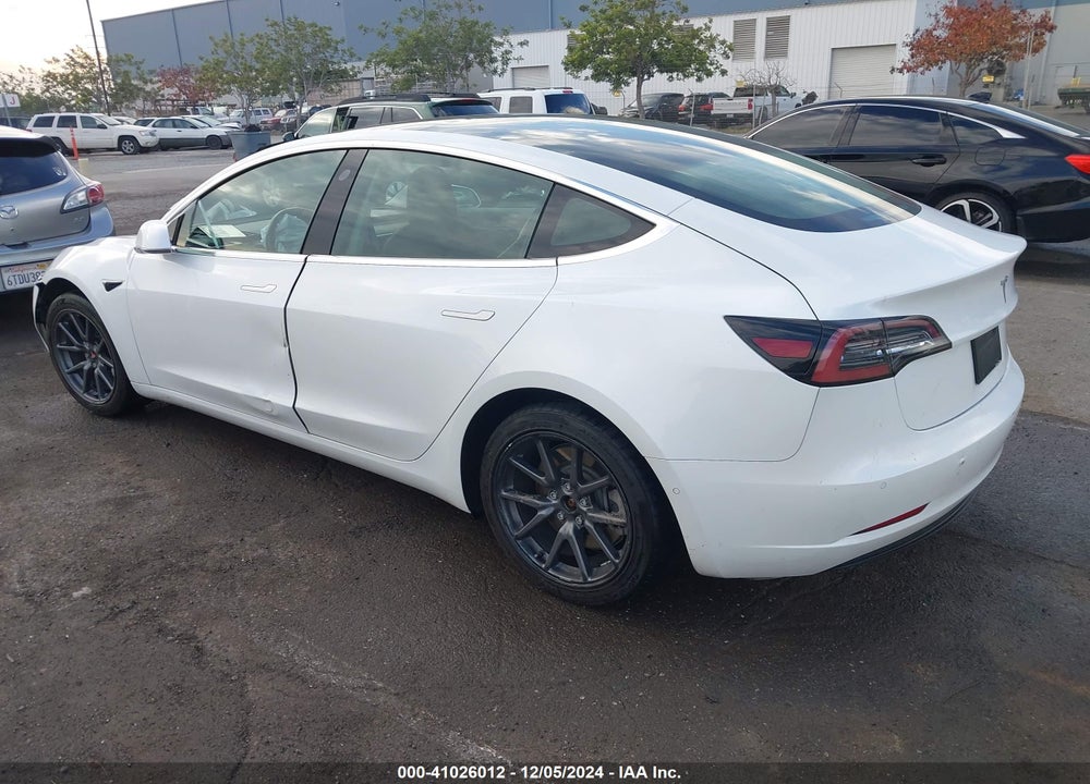 2019 TESLA MODEL 3 LONG RANGE/MID RANGE/STANDARD RANGE/STANDARD RANGE PLUS VIN: 5YJ3E1EA8KF401595