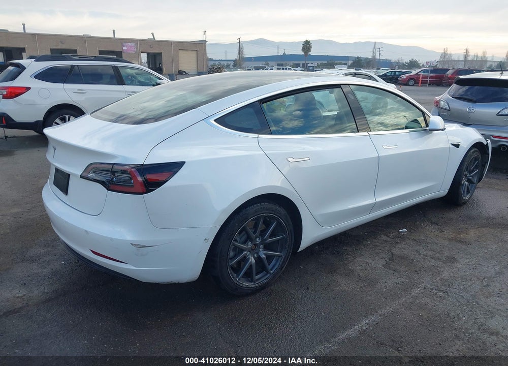 2019 TESLA MODEL 3 LONG RANGE/MID RANGE/STANDARD RANGE/STANDARD RANGE PLUS VIN: 5YJ3E1EA8KF401595