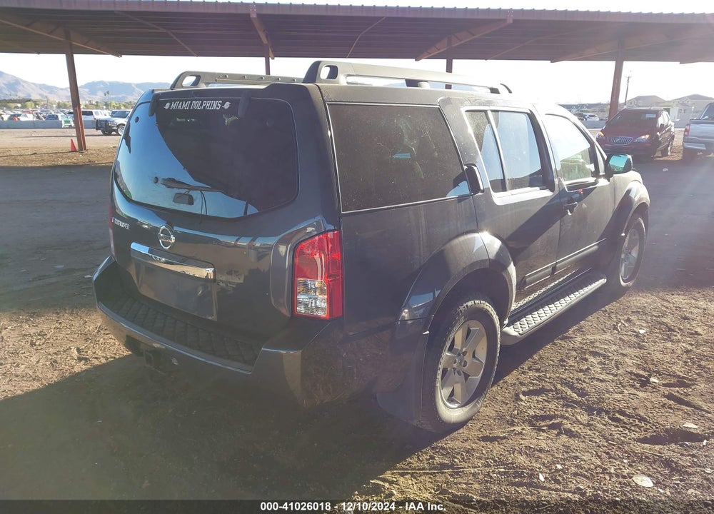 2011 NISSAN PATHFINDER SV VIN: 5N1AR1NN7BC630485
