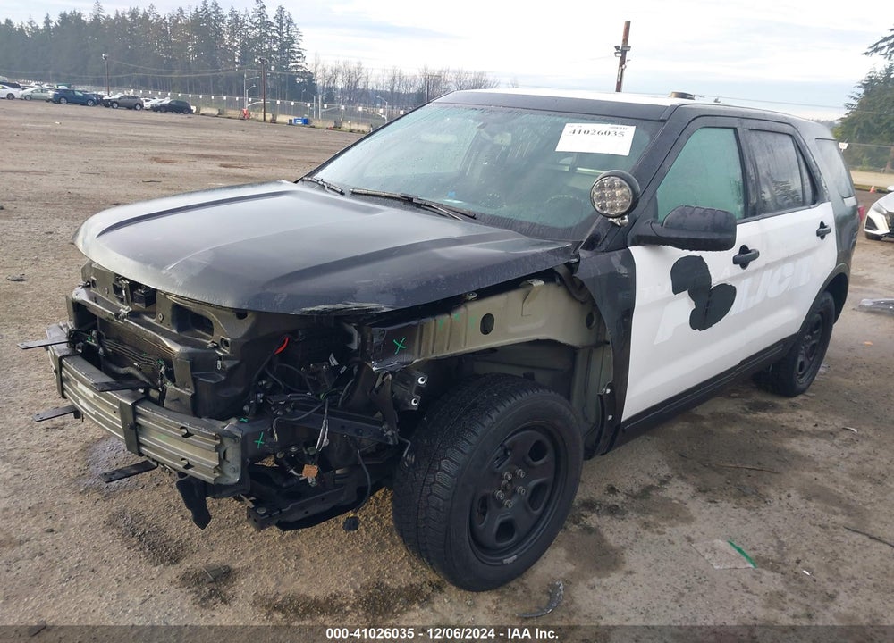 2019 FORD POLICE INTERCEPTOR UTILITY VIN: 1FM5K8ARXKGA73877