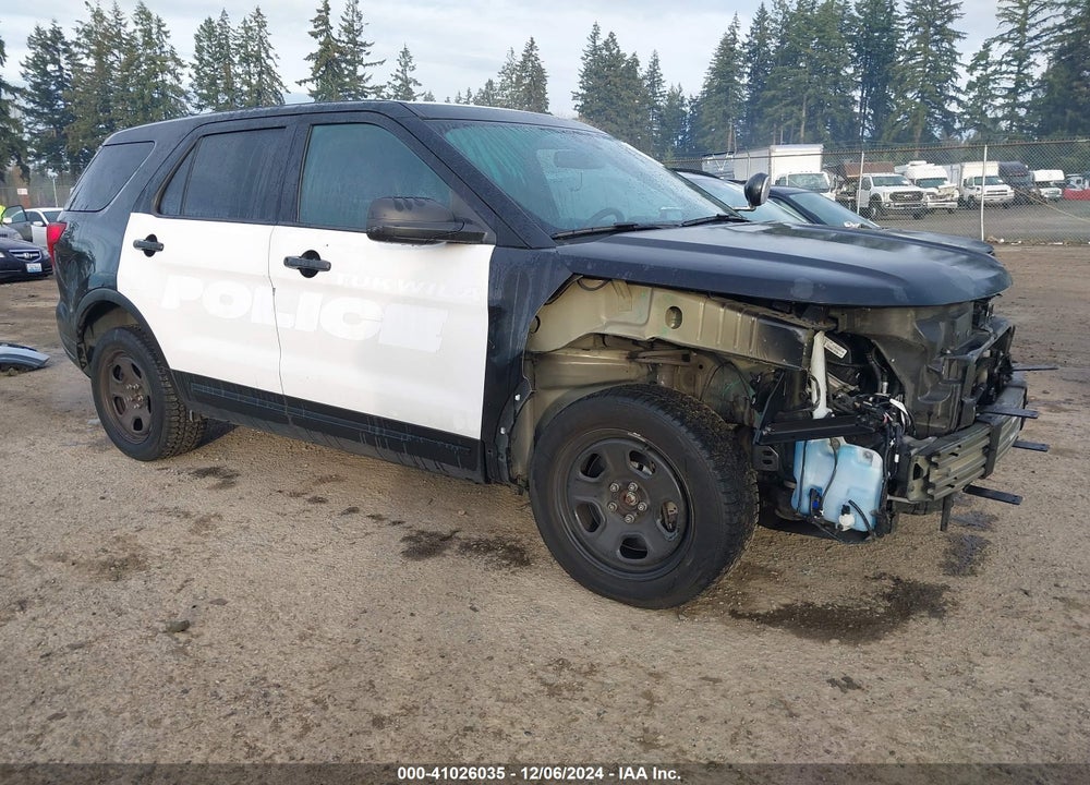2019 FORD POLICE INTERCEPTOR UTILITY VIN: 1FM5K8ARXKGA73877