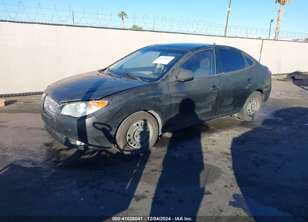 2010 HYUNDAI ELANTRA GLS VIN: KMHDU4AD5AU112684