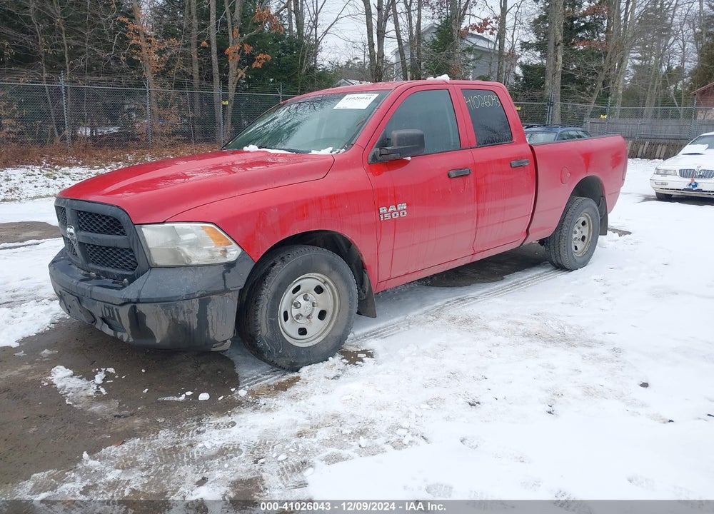 2016 RAM 1500 TRADESMAN VIN: 1C6RR6FG2GS240080