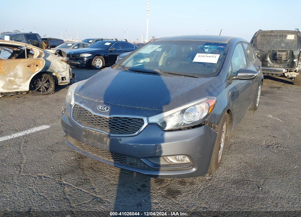 2016 KIA FORTE LX VIN: KNAFK5A81G5593903