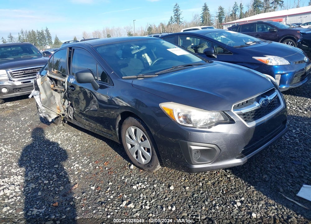 2013 SUBARU IMPREZA 2.0I VIN: JF1GJAA67DH031375