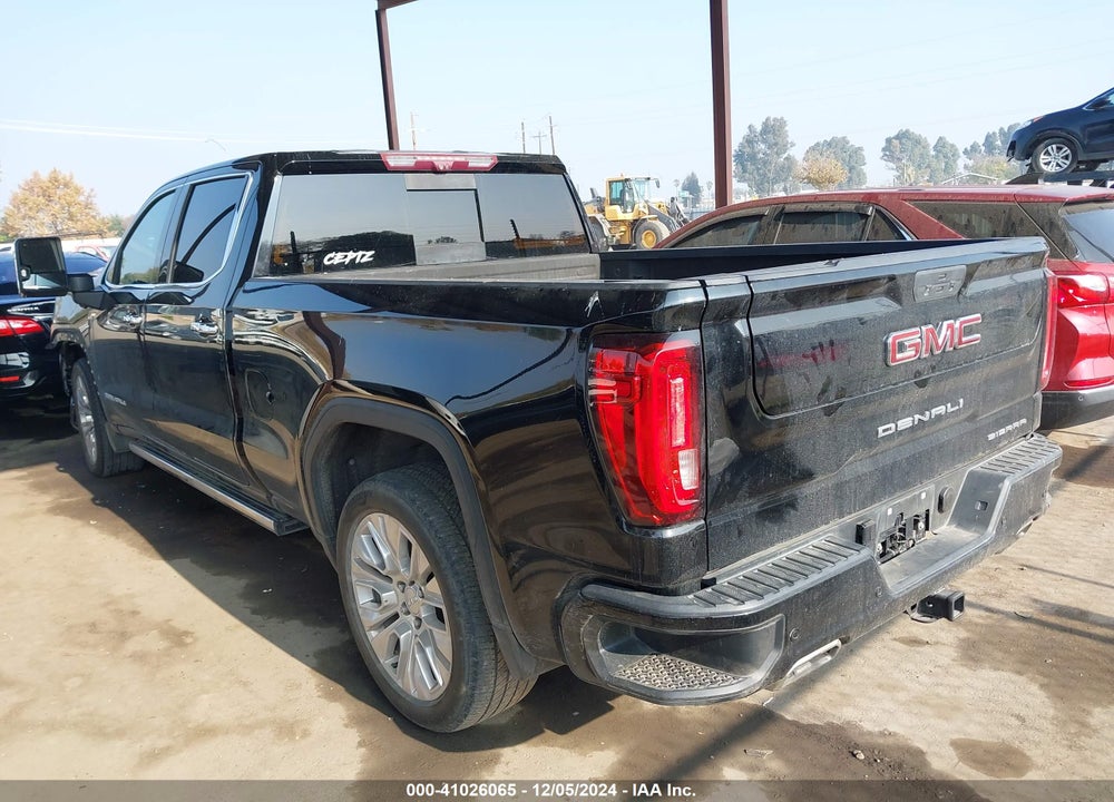2020 GMC SIERRA 1500 4WD STANDARD BOX DENALI VIN: 1GTU9FEL7LZ211791