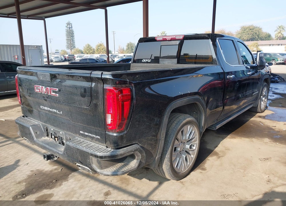 2020 GMC SIERRA 1500 4WD STANDARD BOX DENALI VIN: 1GTU9FEL7LZ211791