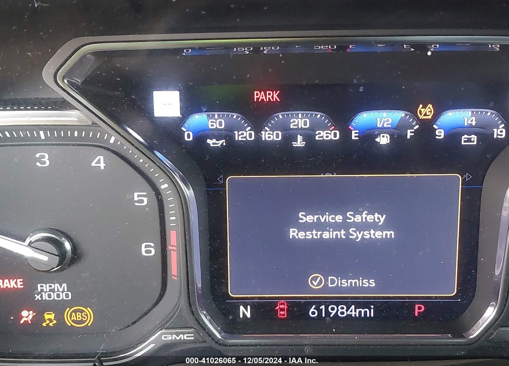 2020 GMC SIERRA 1500 4WD STANDARD BOX DENALI VIN: 1GTU9FEL7LZ211791
