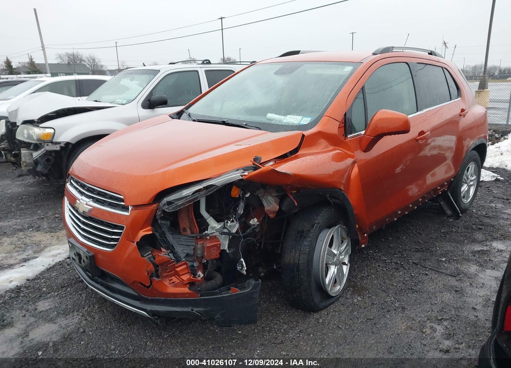 2015 CHEVROLET TRAX LT VIN: KL7CJLSB5FB146172