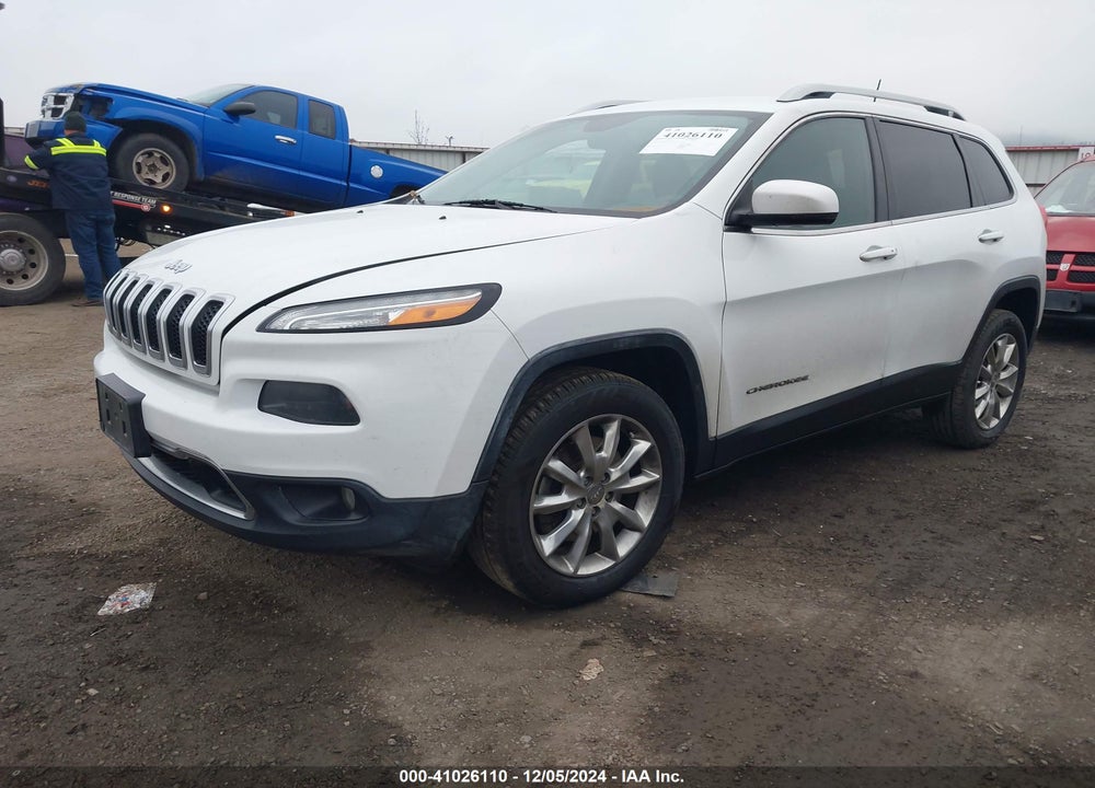 2016 JEEP CHEROKEE LIMITED VIN: 1C4PJMDB5GW332568