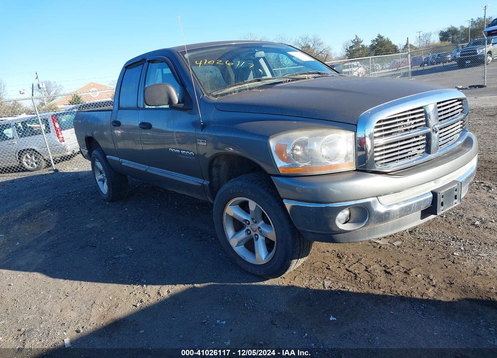 2006 DODGE RAM 1500 SLT/TRX4 OFF ROAD/SPORT VIN: 1D7HU18276S701057