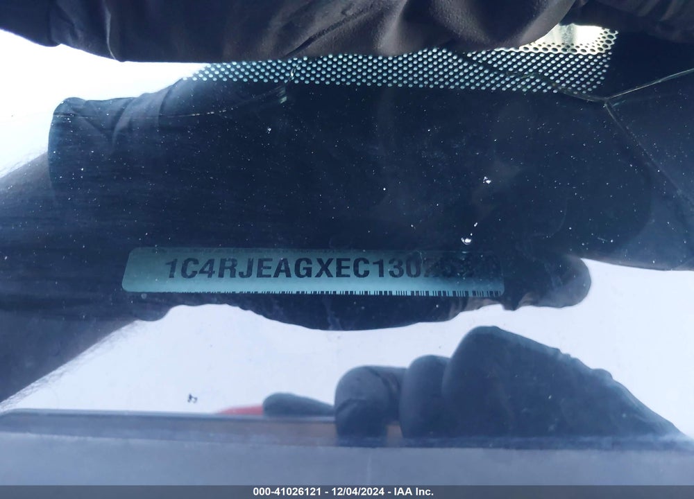 2014 CHEROKEE JEEP GRAND  LAREDO VIN: 1C4RJEAGXEC130256
