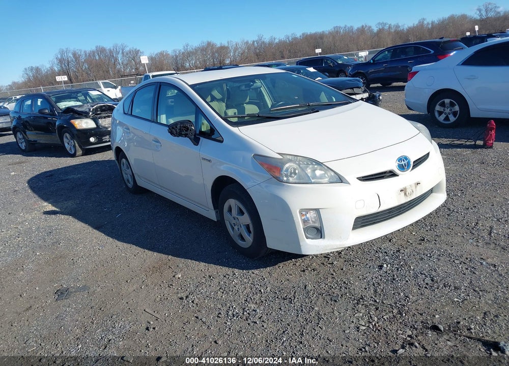 2011 TOYOTA PRIUS TWO VIN: JTDKN3DU9B5321663