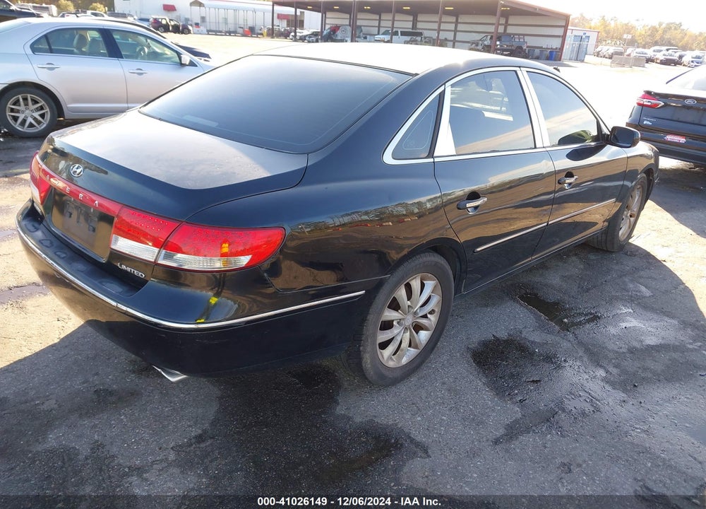 2007 HYUNDAI AZERA LIMITED/SE VIN: KMHFC46F17A155774