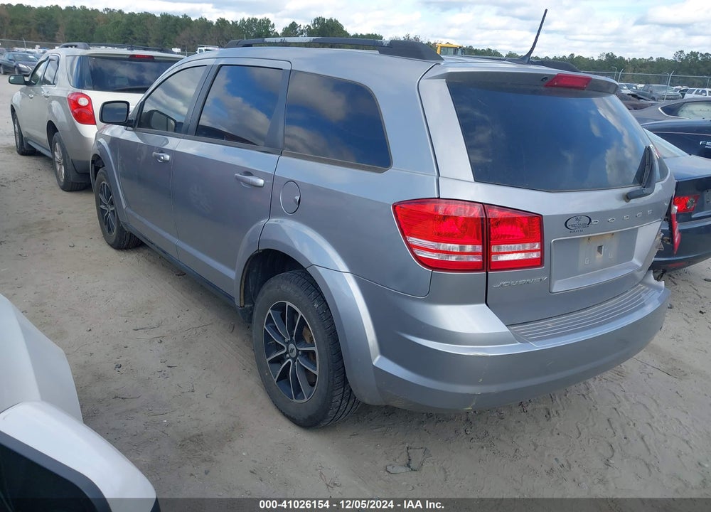 2018 DODGE JOURNEY SE VIN: 3C4PDCAB0JT229044