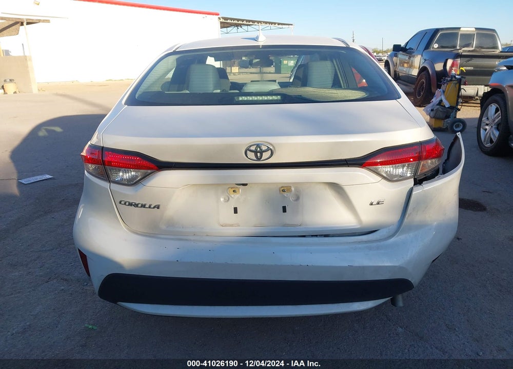 2020 TOYOTA COROLLA LE VIN: 5YFEPRAE1LP143503