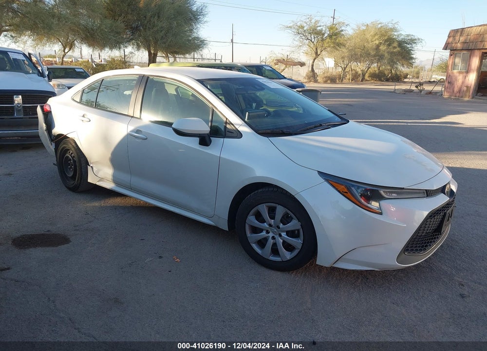 2020 TOYOTA COROLLA LE VIN: 5YFEPRAE1LP143503