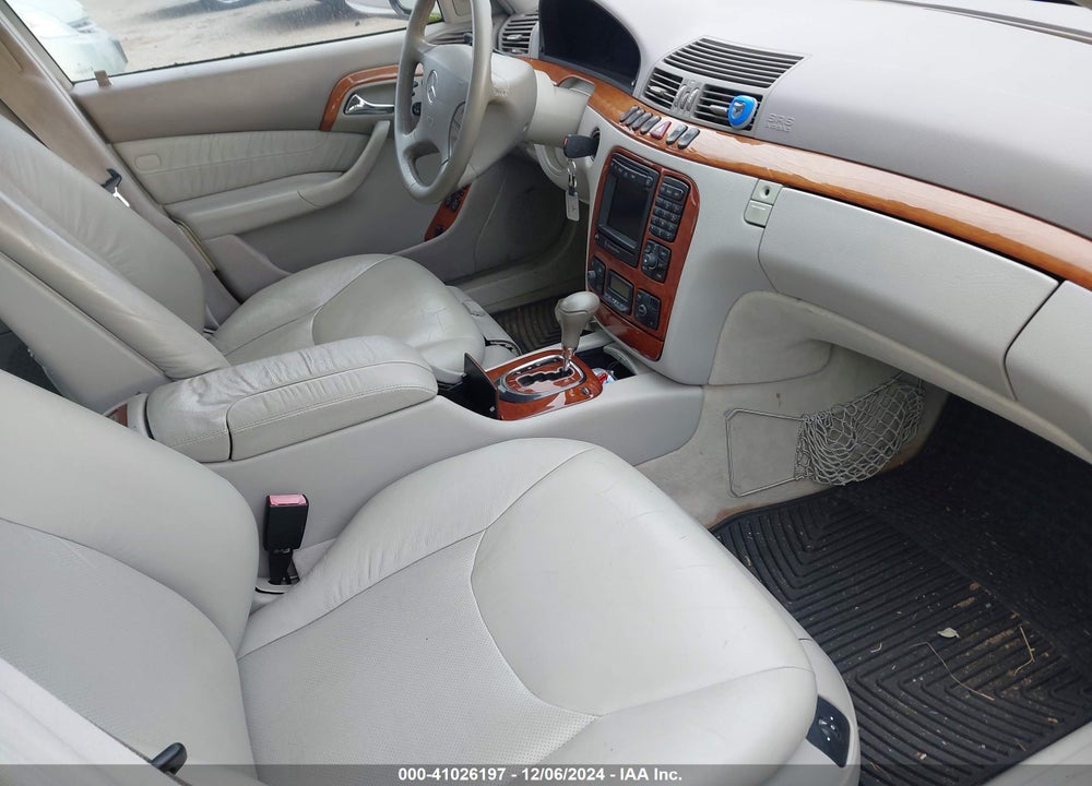 2000 MERCEDES-BENZ S 430 VIN: WDBNG70J9YA061936