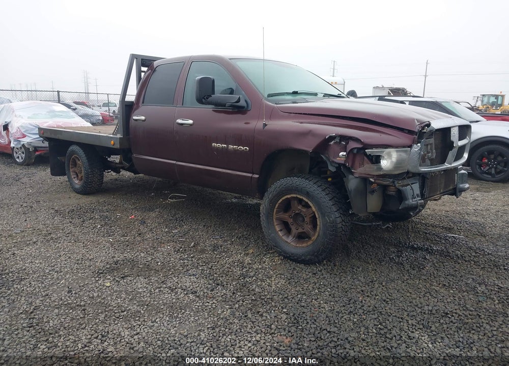 2005 DODGE RAM 2500 SLT/LARAMIE VIN: 3D7KS28C65G852729