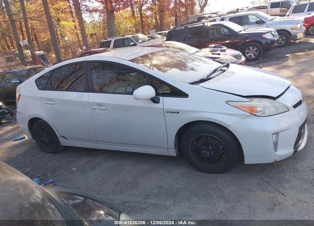 2012 TOYOTA PRIUS FOUR VIN: JTDKN3DU8C1522169