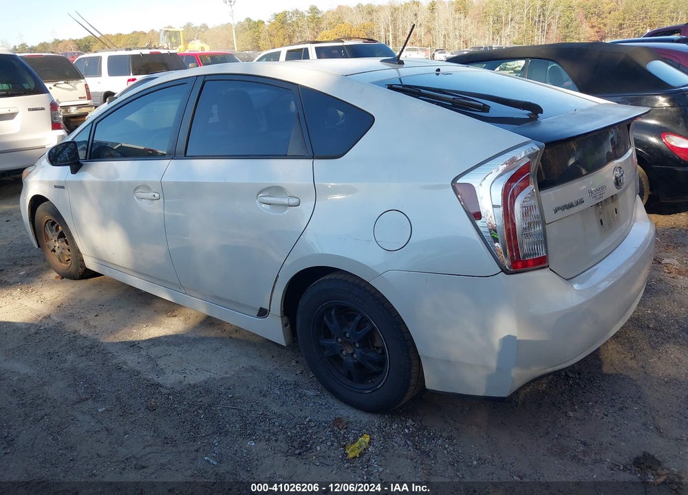 2012 TOYOTA PRIUS FOUR VIN: JTDKN3DU8C1522169