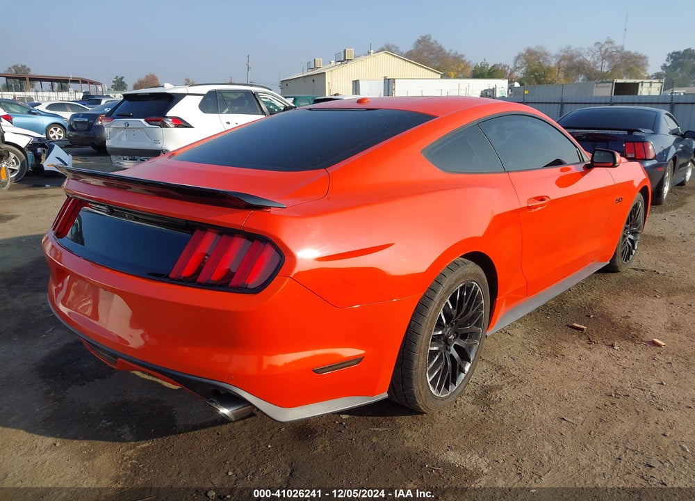 2015 FORD MUSTANG GT PREMIUM VIN: 1FA6P8CF3F5332911