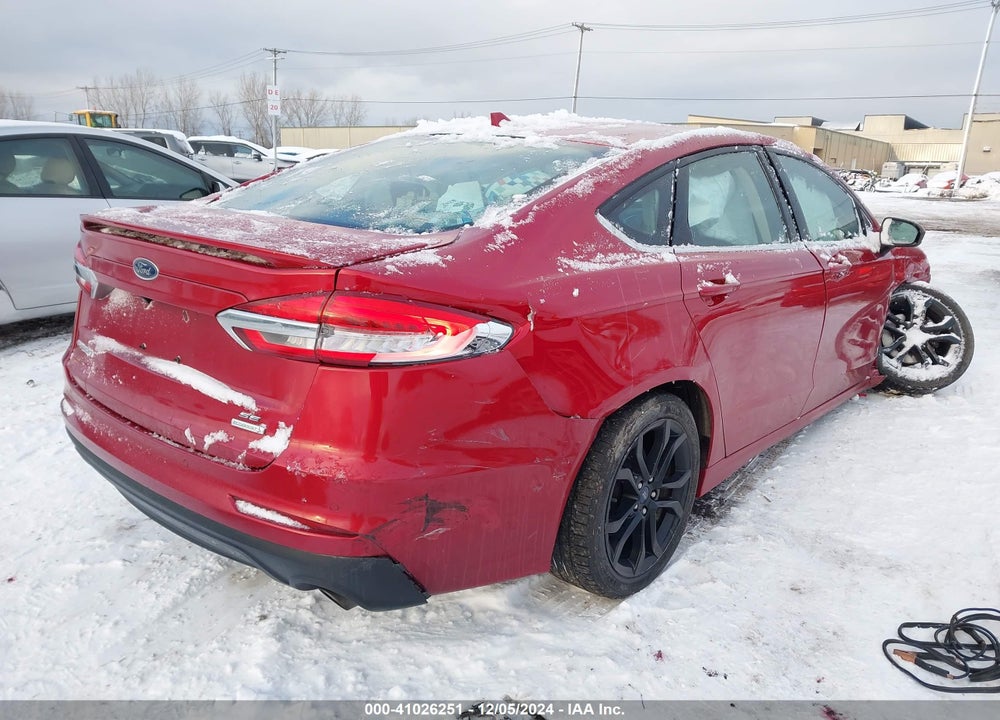 2020 FORD FUSION SE VIN: 3FA6P0HDXLR144999