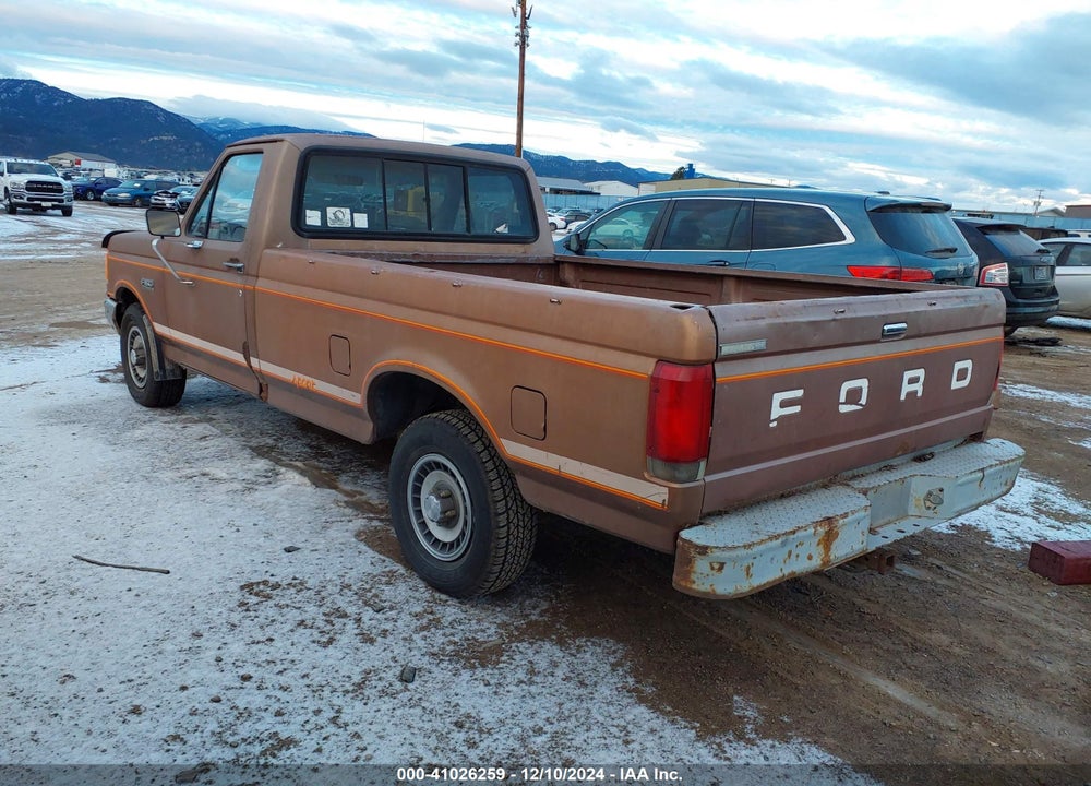 1987 FORD F150 VIN: 1FTDF15Y3HLA45383