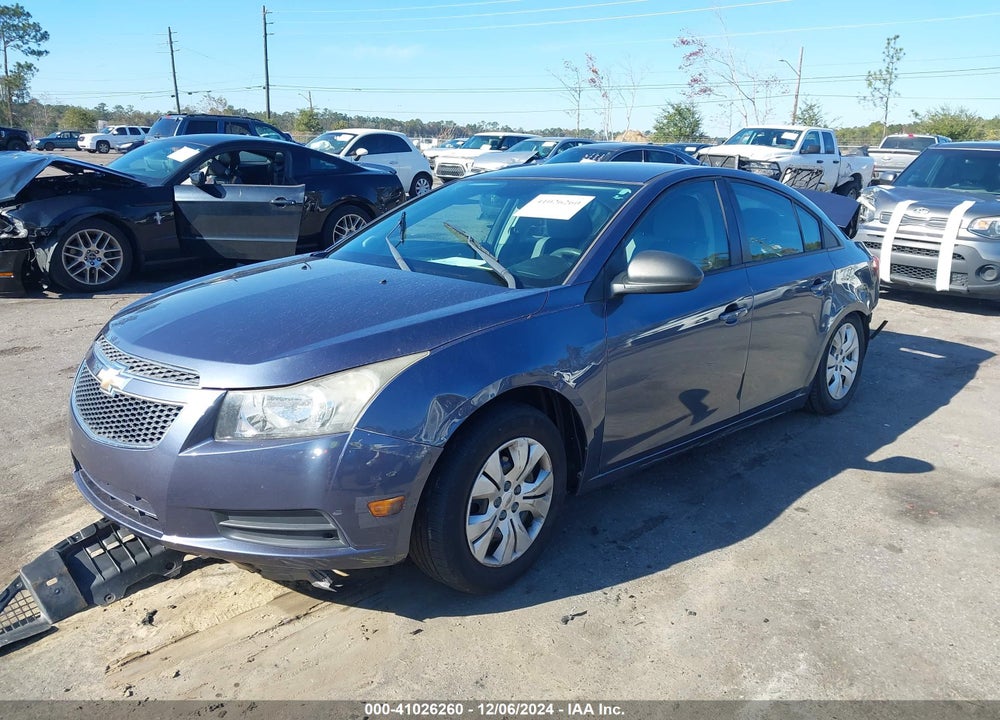 2013 CHEVROLET CRUZE LS AUTO VIN: 1G1PA5SH7D7231608