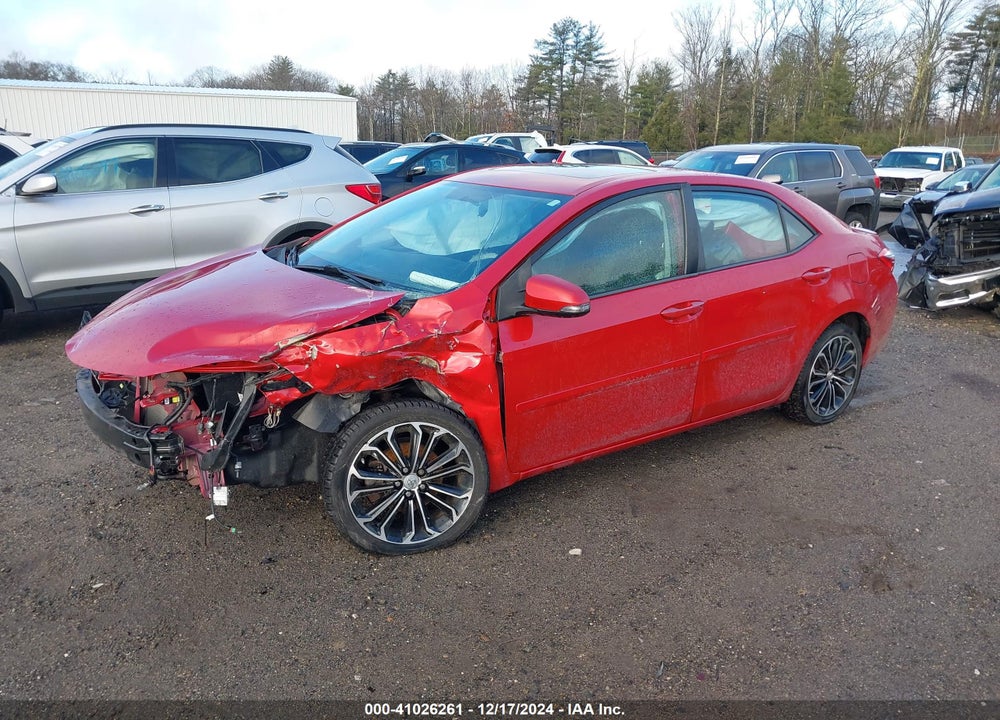 2015 TOYOTA COROLLA S PLUS VIN: 2T1BURHE5FC469407