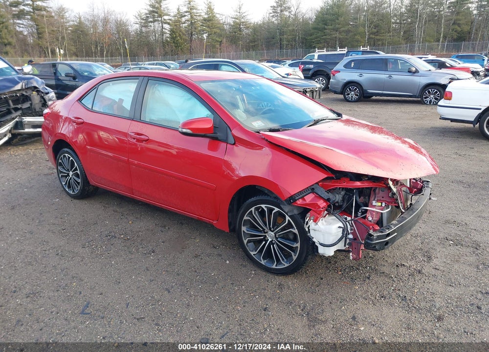 2015 TOYOTA COROLLA S PLUS VIN: 2T1BURHE5FC469407