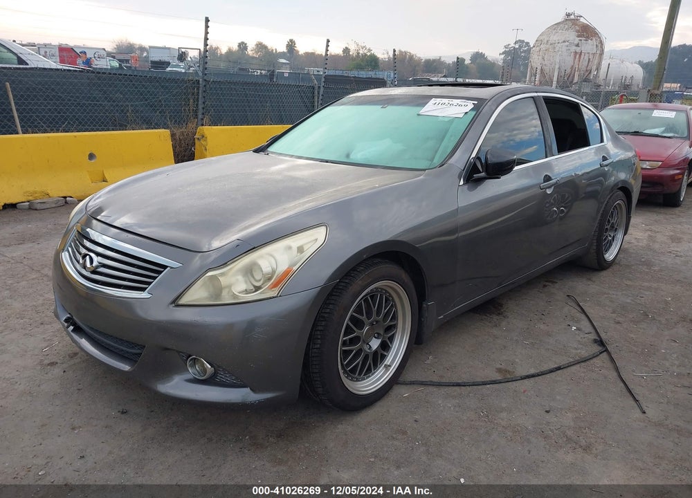 2013 INFINITI G37 JOURNEY VIN: JN1CV6AP3DM302350
