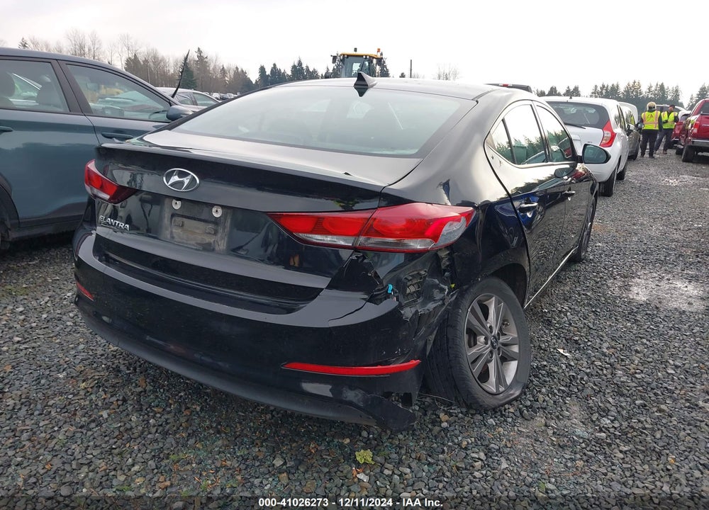 2018 HYUNDAI ELANTRA SEL VIN: 5NPD84LFXJH311814