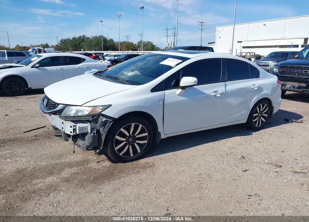 2015 HONDA CIVIC EX-L VIN: 19XFB2F98FE052613