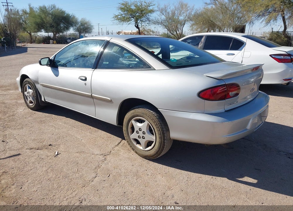 2001 CHEVROLET CAVALIER VIN: 1G1JC124117154493