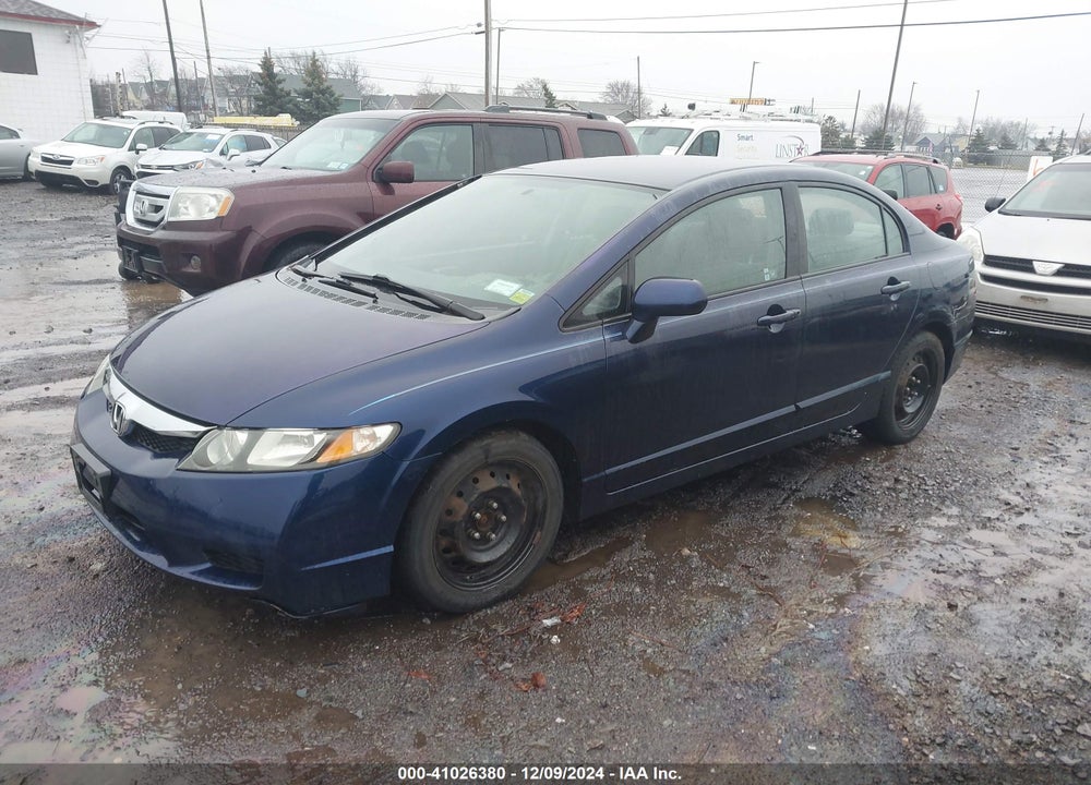 2010 HONDA CIVIC LX VIN: 2HGFA1F51AH504412