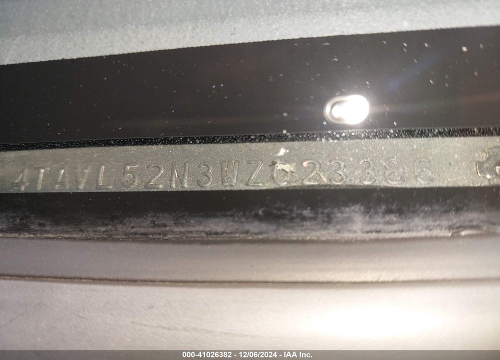 1998 TOYOTA TACOMA VIN: 4TAVL52N3WZ023386