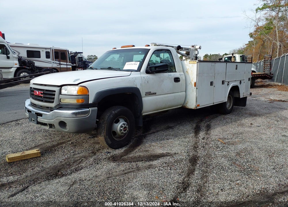 2007 GMC SIERRA 3500 CHASSIS CLASSIC WORK TRUCK VIN: 1GDJC34D57E131654