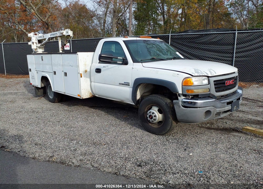 2007 GMC SIERRA 3500 CHASSIS CLASSIC WORK TRUCK VIN: 1GDJC34D57E131654